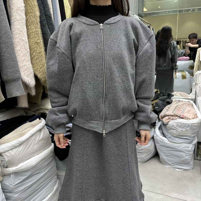 UOOV韓國直郵㊣女裝新款推薦職業真品時尚休閑25秋冬熱賣夾克UOOV夾克