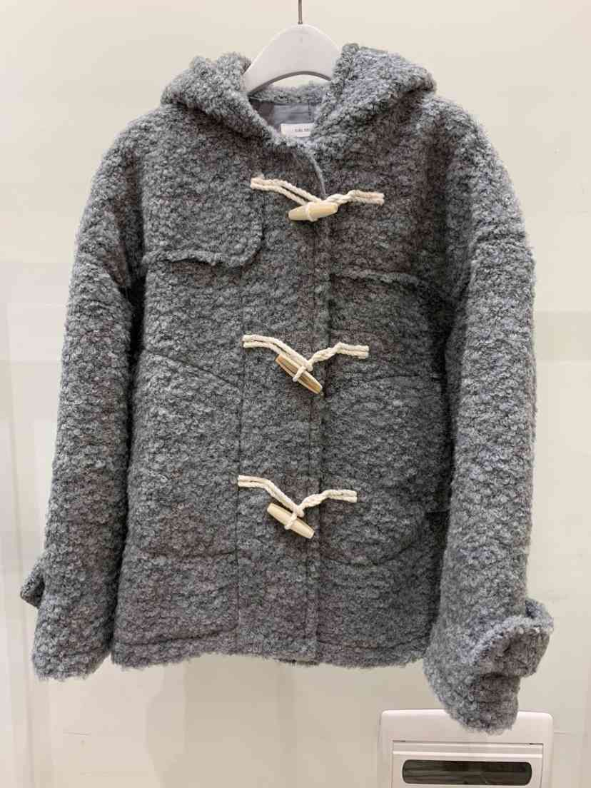 THE SIGNATURE韓國直郵㊣女裝新品推薦休閑職業真品短款大衣THE SIGNATURE短款大衣