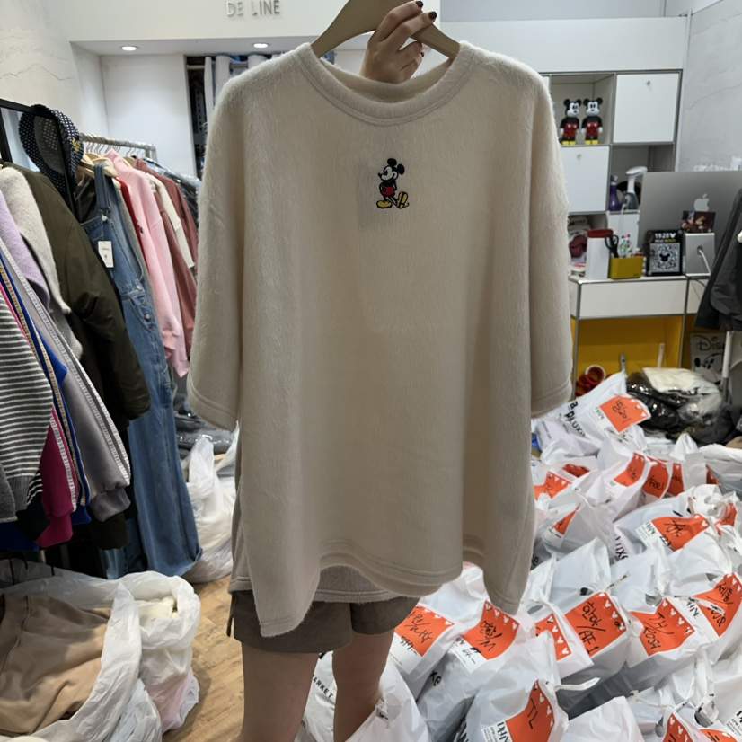 DE LINE東大門㊣直郵女士新品休閑人氣真品推薦職業25秋冬T恤DE LINET恤