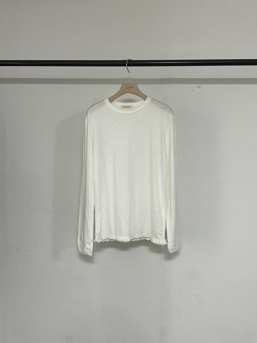 CLAFO韓國代購㊣女裝新品職業時尚推薦人氣熱賣長袖T恤安哥拉CLAFO長袖T恤