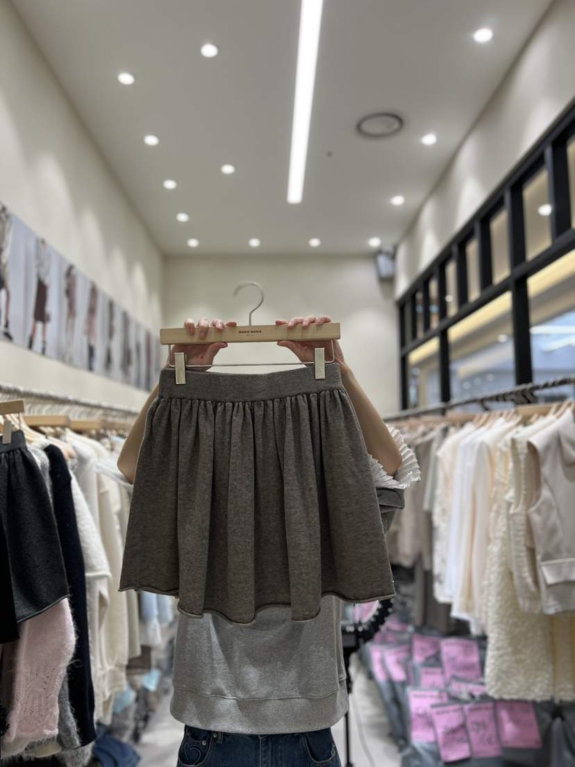MARIE MARIE東大門㊣直郵女士新品25秋冬推薦職業短裙喇叭MARIE MARIE短裙