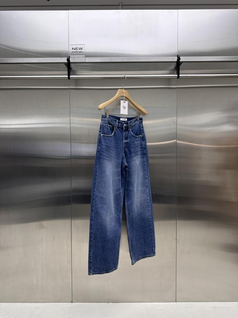 MYDRESS東大門㊣代購女裝新品時尚25秋冬人氣真品休閑牛仔褲MYDRESS牛仔褲