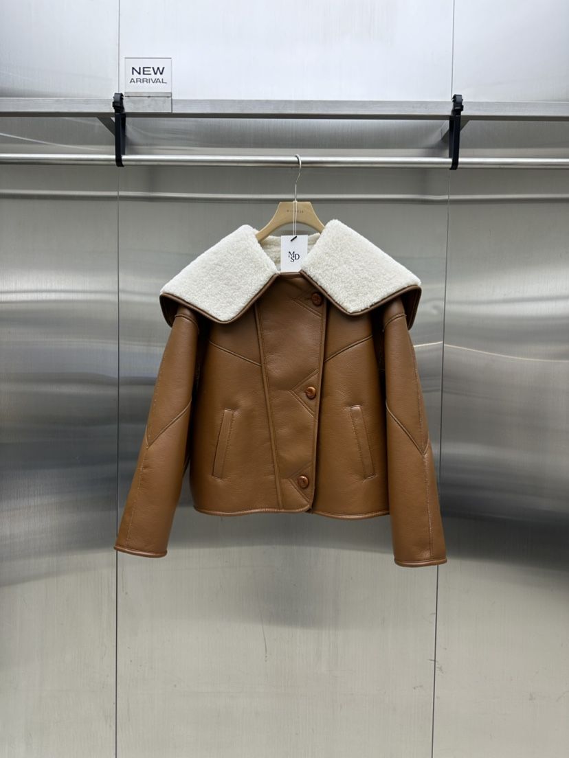 MYDRESS韓國代購㊣女裝新款熱賣真品職業25秋冬休閑時尚皮衣MYDRESS皮衣