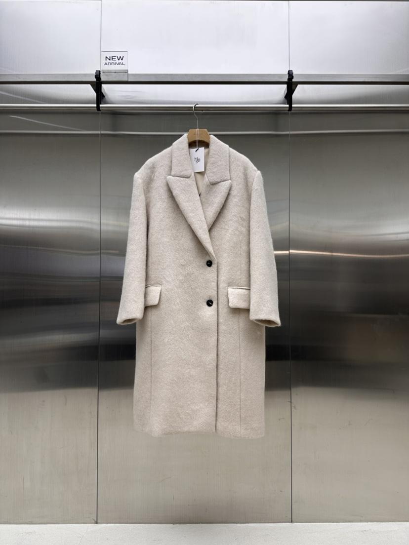 MYDRESS東大門㊣直郵女士新款熱賣休閑25秋冬人氣中長款大衣MYDRESS中長款大衣