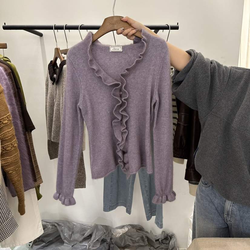 SIERRA東大門㊣實拍女士新品25秋冬真品職業推薦人氣針織衫SIERRA針織衫