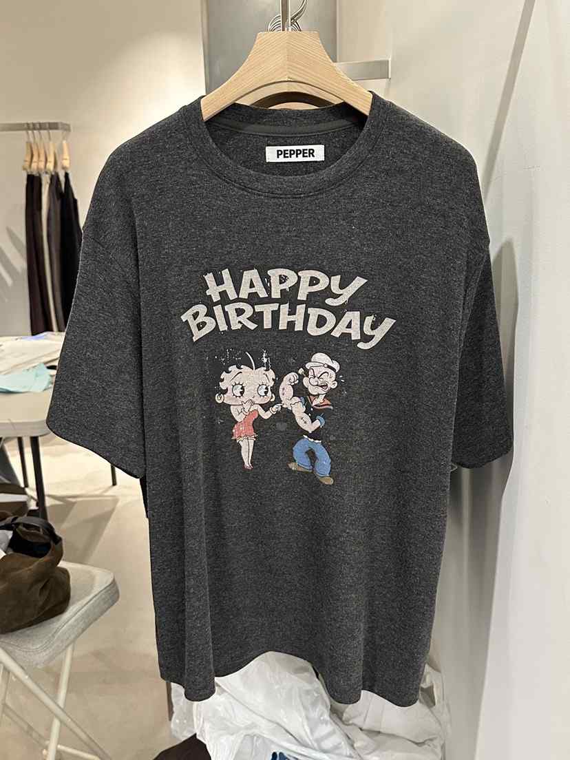 PEPPER-L韓國代購㊣女裝新品人氣休閑真品25秋冬時尚T恤加絨PEPPERT恤