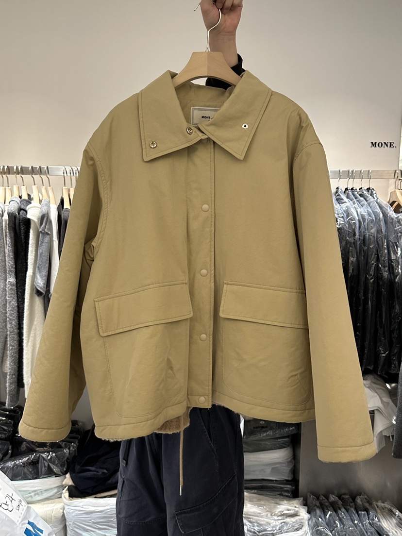 MONE-A東大門㊣實拍女士新款人氣推薦真品時尚25秋冬熱賣夾克MONE-A夾克