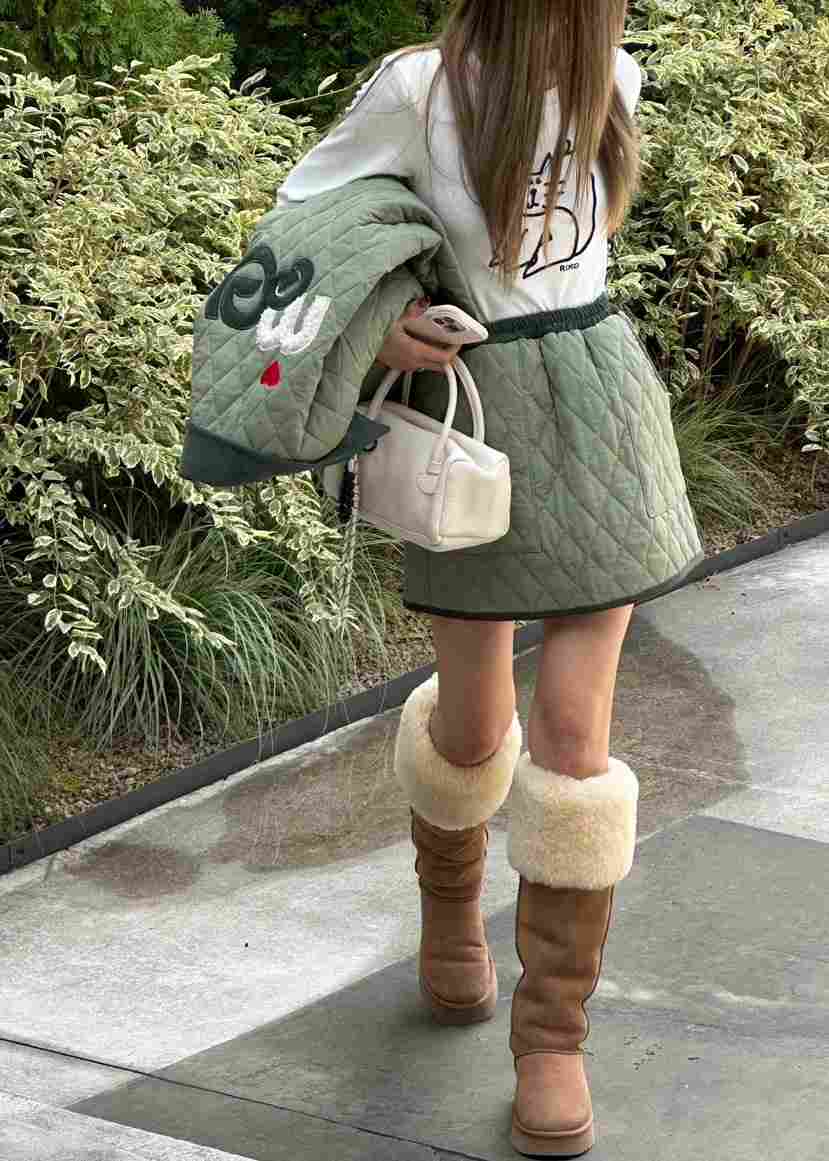 ZEROZERO東大門㊣代購女裝新品人氣時尚職業短裙燈芯絨絎縫ZEROZERO短裙