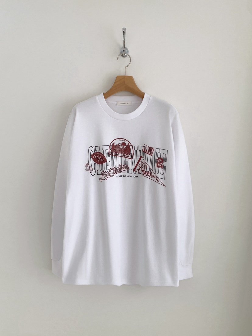 COURGETTE韓國代購㊣女裝新款人氣推薦休閑25秋冬真品長袖T恤COURGETTE長袖T恤