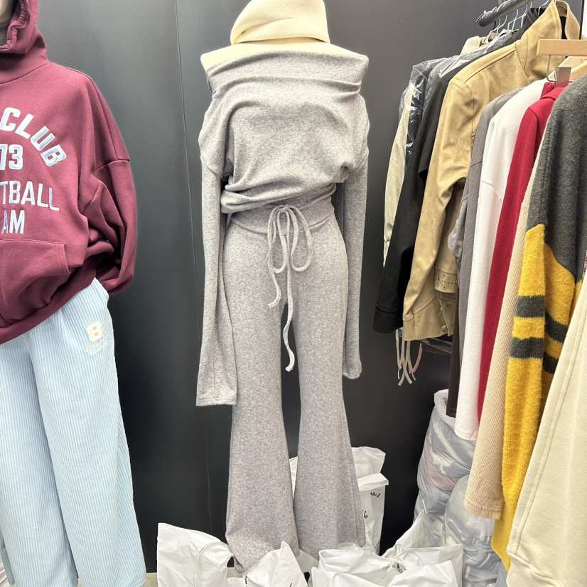 UNA/THE MAY韓國直郵㊣女裝新款推薦套裝美利奴羊毛兩件套THEMAY/UNA套裝