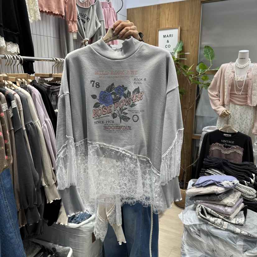 MARI CO東大門㊣實拍女士新款推薦熱賣人氣休閑時尚職業衛衣MARI CO衛衣