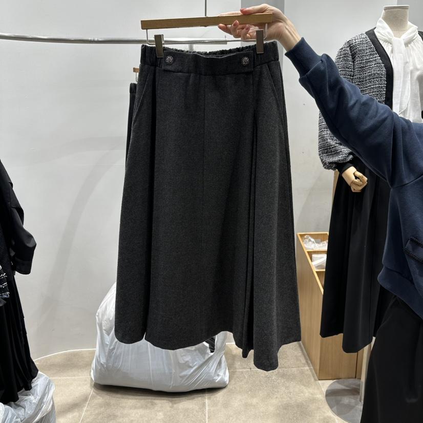 ENVY韓國代購㊣女裝新款職業休閑推薦熱賣25秋冬時尚長裙羊毛ENVY長裙