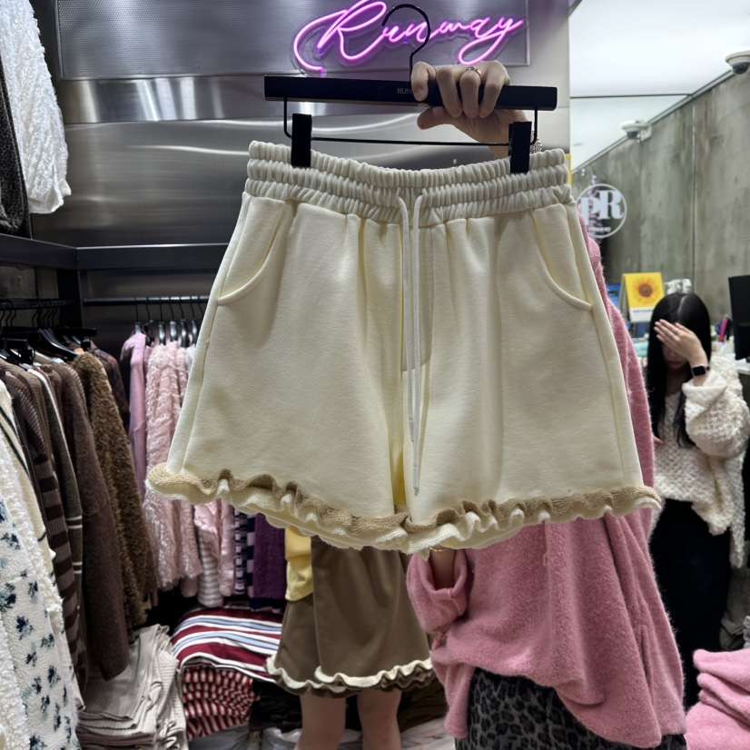 RUNWAY-런웨이東大門㊣實拍女士新品休閑真品人氣熱賣短褲RUNWAY短褲