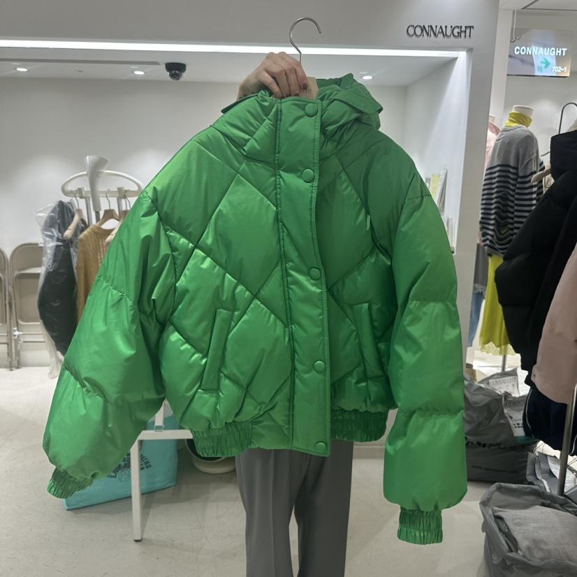 DAILYJUD東大門㊣實拍女士新品真品推薦25秋冬短款羽絨服鴨絨CONNAUGHT短款羽絨服