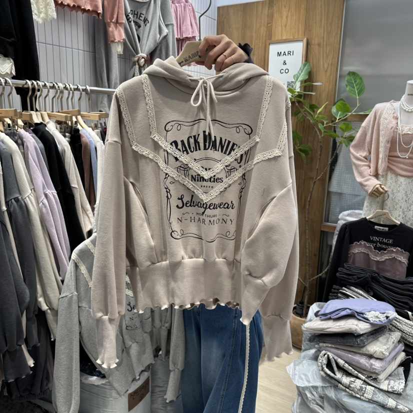 MARI CO東大門㊣代購女士新款真品休閑時尚25秋冬衛衣加絨MARI CO衛衣