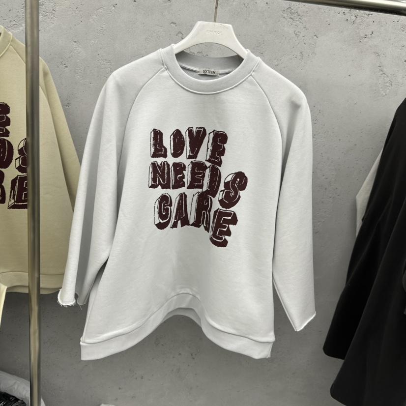 SIXTEEN東大門㊣實拍女裝新款推薦25秋冬休閑熱賣職業真品衛衣SIXTEEN衛衣