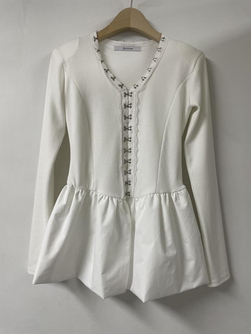 JOURNEY東大門㊣實拍女裝新品真品熱賣職業25秋冬襯衫蕾絲衫JOURNEY襯衫/蕾絲衫