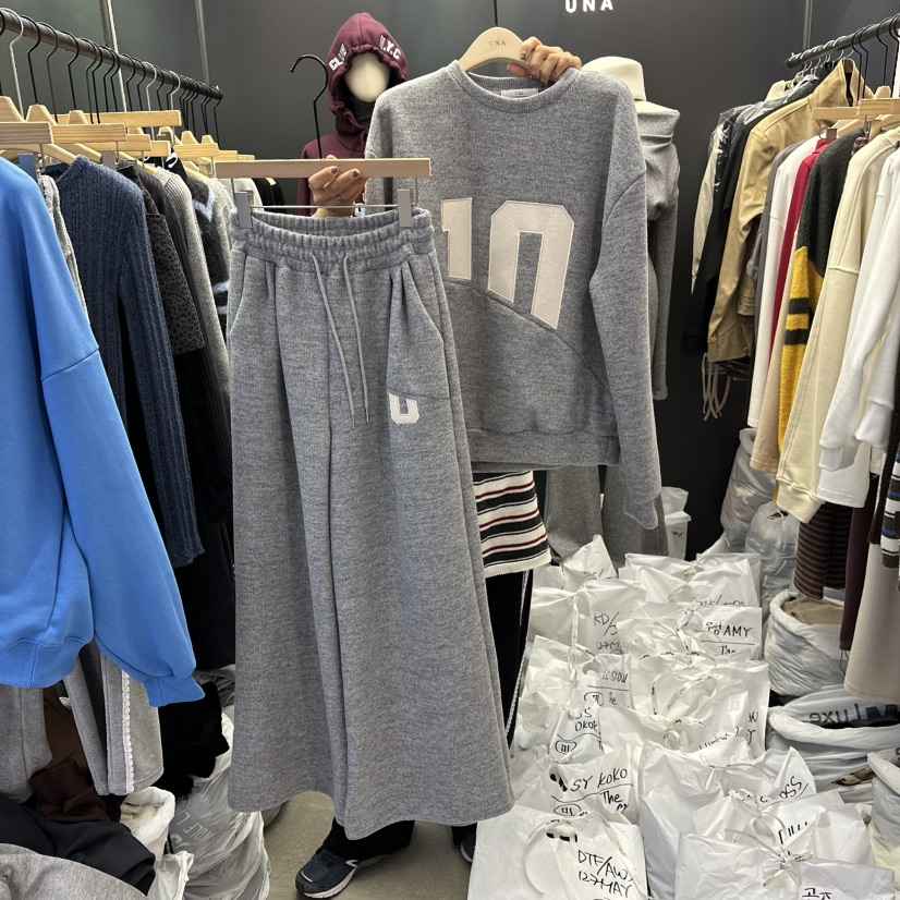 UNA/THE MAY東大門㊣代購女士新品25秋冬人氣套裝兩件套套裝THEMAY/UNA套裝