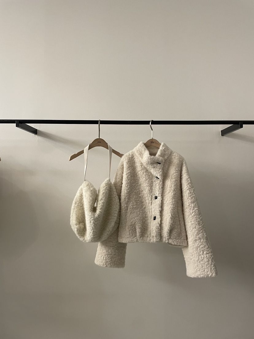 2DA/DARIMI-P東大門㊣直郵女士新品熱賣25秋冬短款大衣含包2DA/DARIMI-P短款大衣