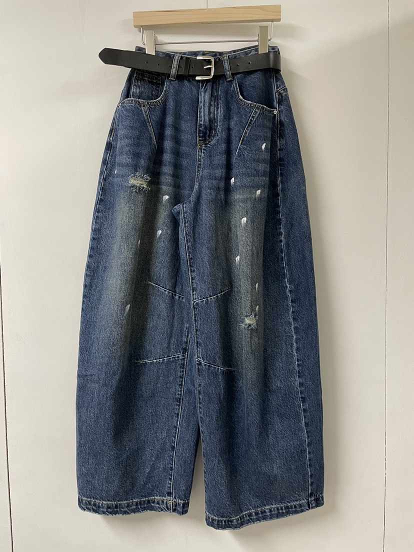 JOURNEY韓國直郵㊣女士新款休閑真品熱賣25秋冬牛仔褲不含腰帶JOURNEY牛仔褲