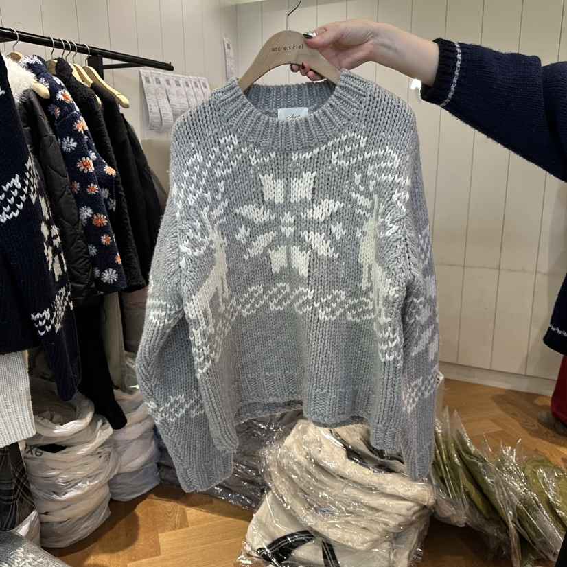 ARC東大門㊣直郵女裝新款推薦25秋冬時尚休閑真品人氣針織衫ARC EN CIEL針織衫