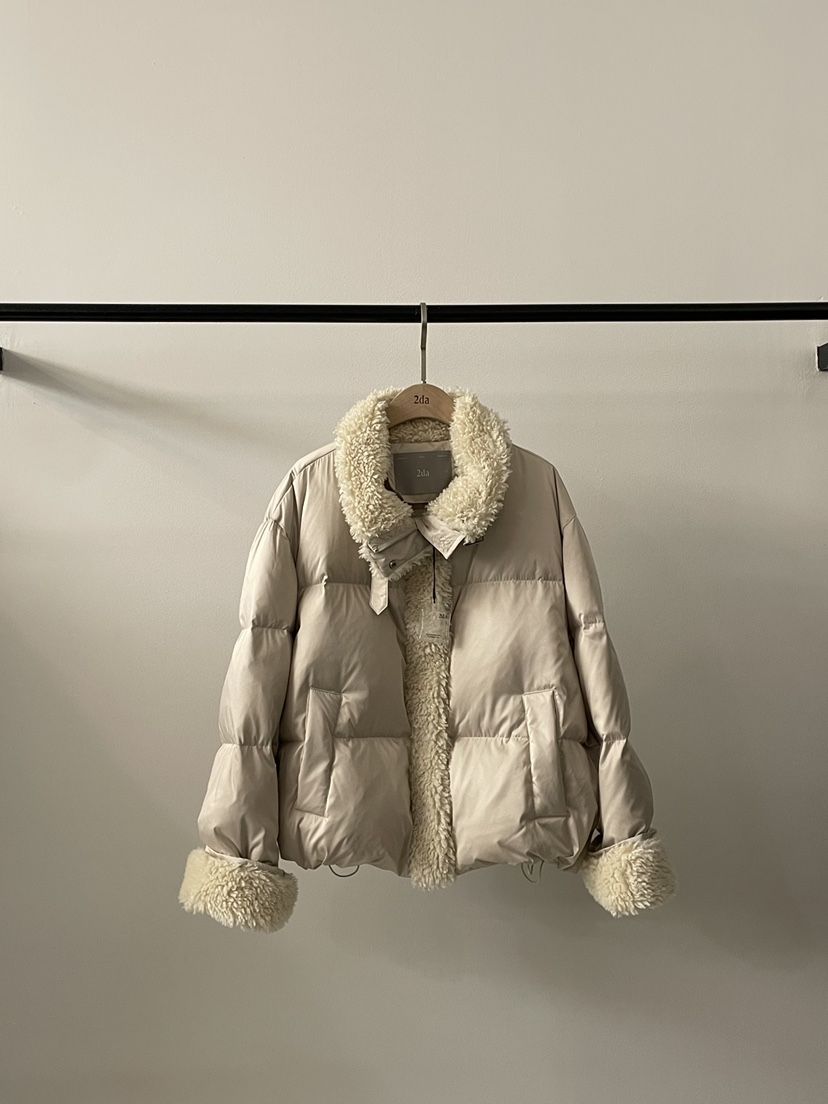 2DA/DARIMI-P東大門㊣實拍女裝新品25秋冬時尚短款羽絨服2DA/DARIMI-P短款羽絨服