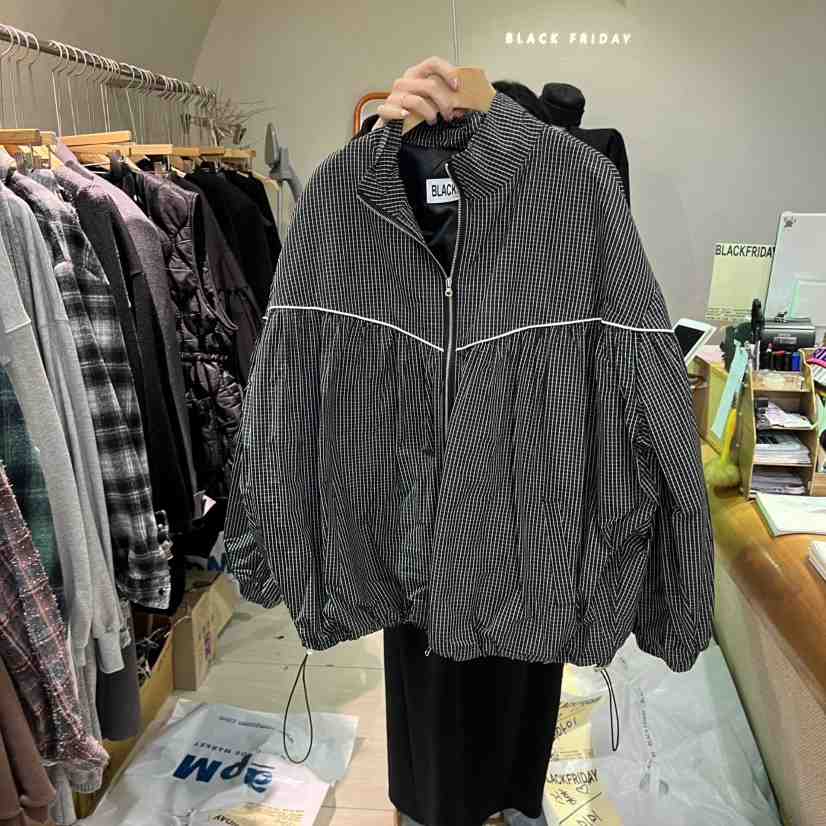 BLACKFRIDAY韓國代購㊣女士新款時尚人氣25秋冬真品休閑夾克BLACK FRIDAY夾克