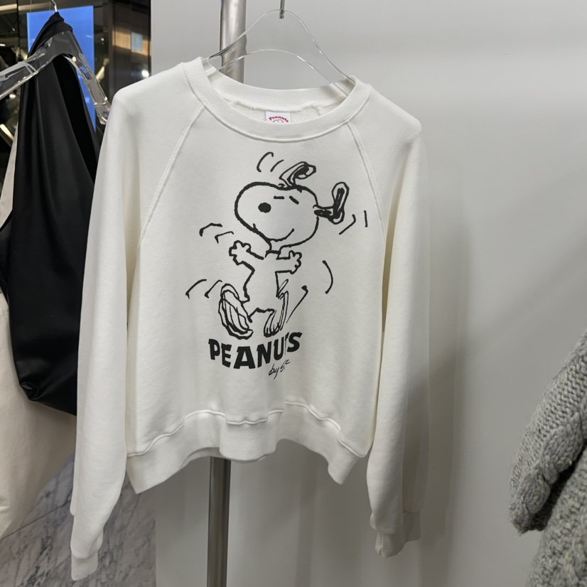 TOPDRESSING韓國直郵㊣女裝新款25秋冬職業真品熱賣衛衣史努比TOPDRESSING衛衣