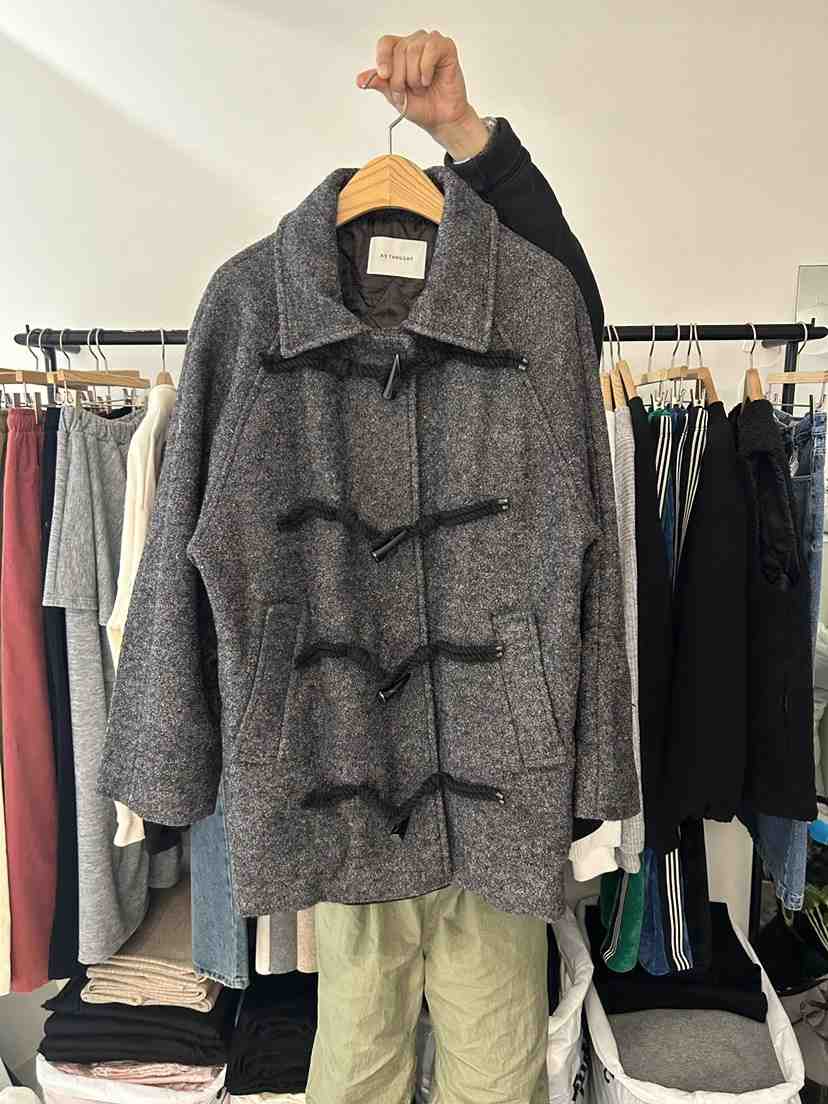 AS THOUGHT韓國直郵㊣女裝新品人氣職業真品休閑25秋冬夾克AS THOUGHT夾克