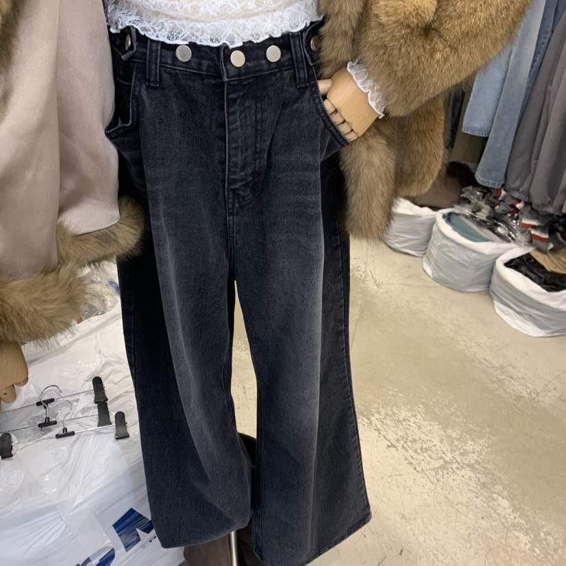 J PEAK/BY FLOW東大門㊣代購女士新品時尚熱賣牛仔褲雙口袋J PEAK牛仔褲