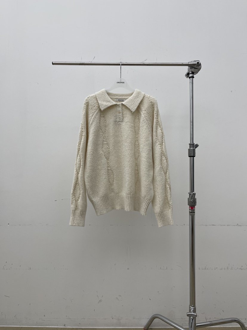 ATMOSPHERE韓國直郵㊣女裝新款時尚休閑熱賣人氣25秋冬針織衫ATMOSPHERE/BLING針織衫