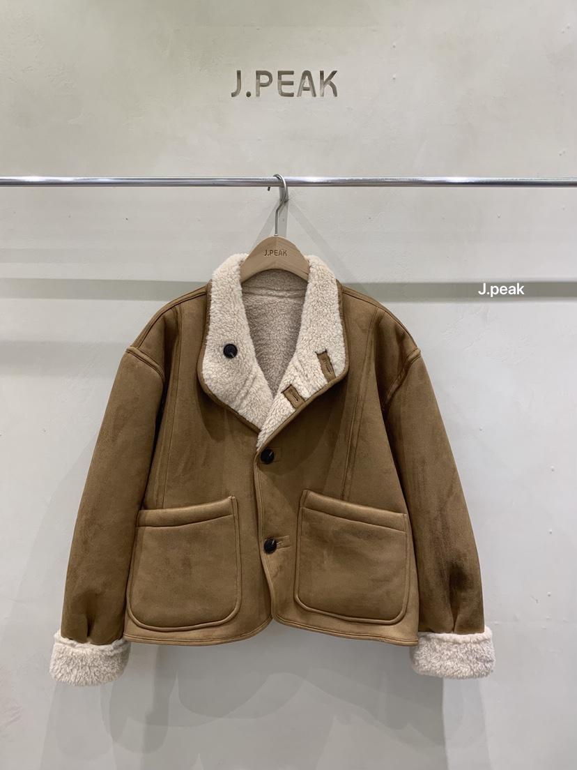 J PEAK/BY FLOW韓國代購㊣女裝新款真品職業25秋冬休閑夾克J PEAK夾克