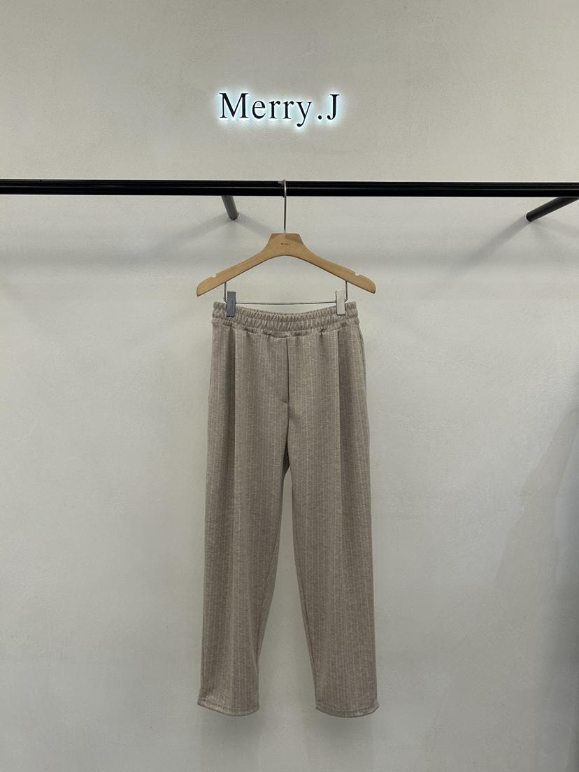 MERRY-J韓國直郵㊣女裝新品休閑真品推薦熱賣時尚職業休閑褲MERRY-J休閑褲