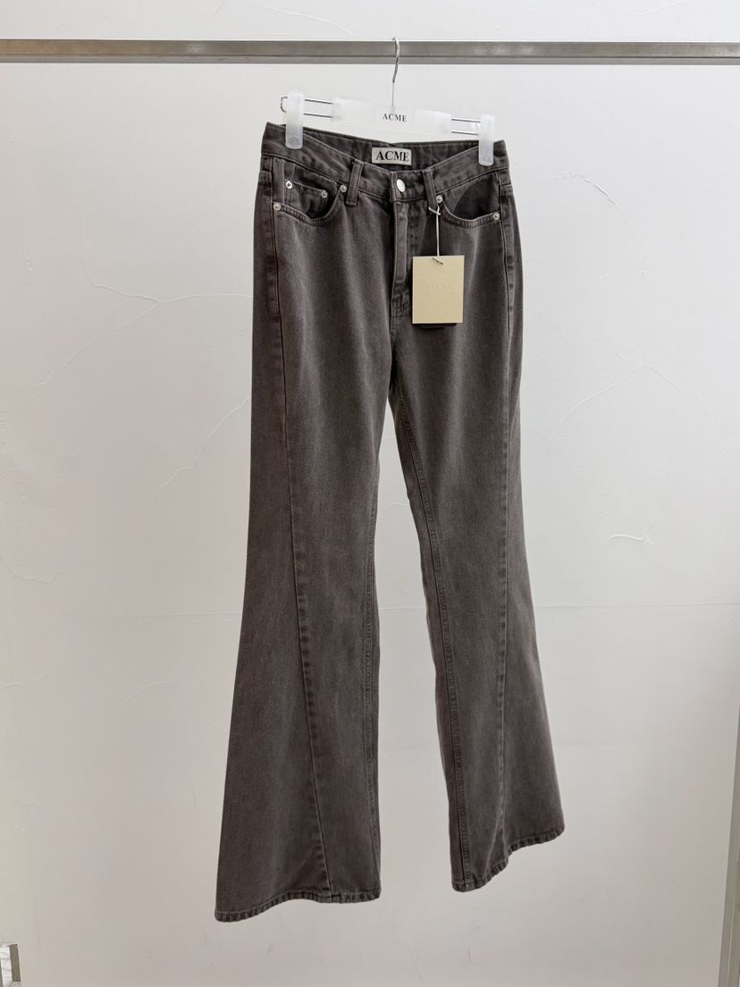 ACME韓國代購㊣女裝新品時尚休閑職業人氣25秋冬熱賣牛仔褲ACME牛仔褲