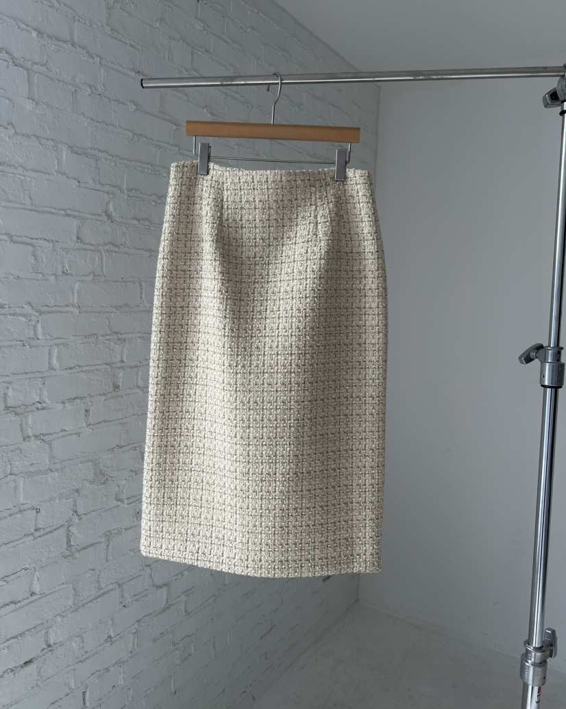 VERNI東大門㊣代購女裝新品人氣推薦職業半身裙中短裙羊毛花呢VERNI半身裙/中短裙