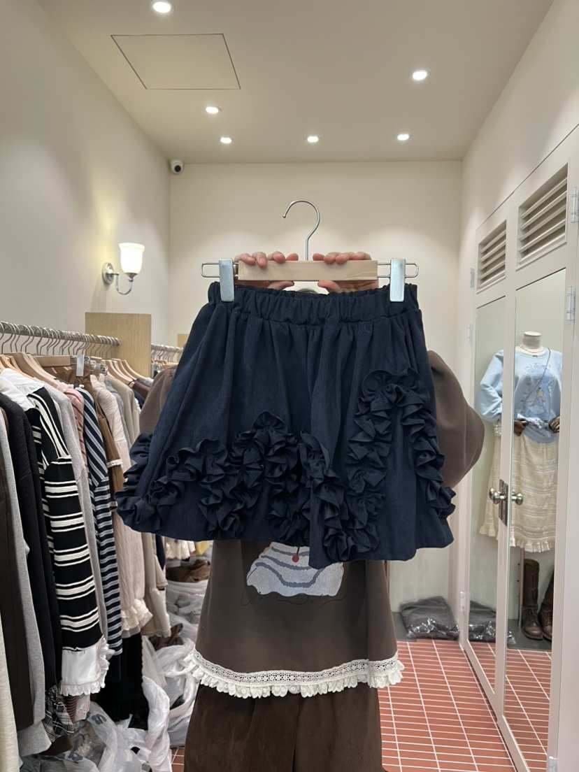 BE&amp;BE東大門㊣代購女裝新款推薦人氣25秋冬時尚職業短裙BE&be短裙