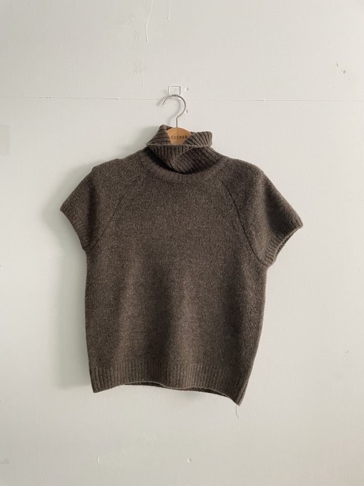 BLEECKER韓國代購㊣女裝新款人氣時尚職業休閑熱賣25秋冬針織衫BLEECKER針織衫