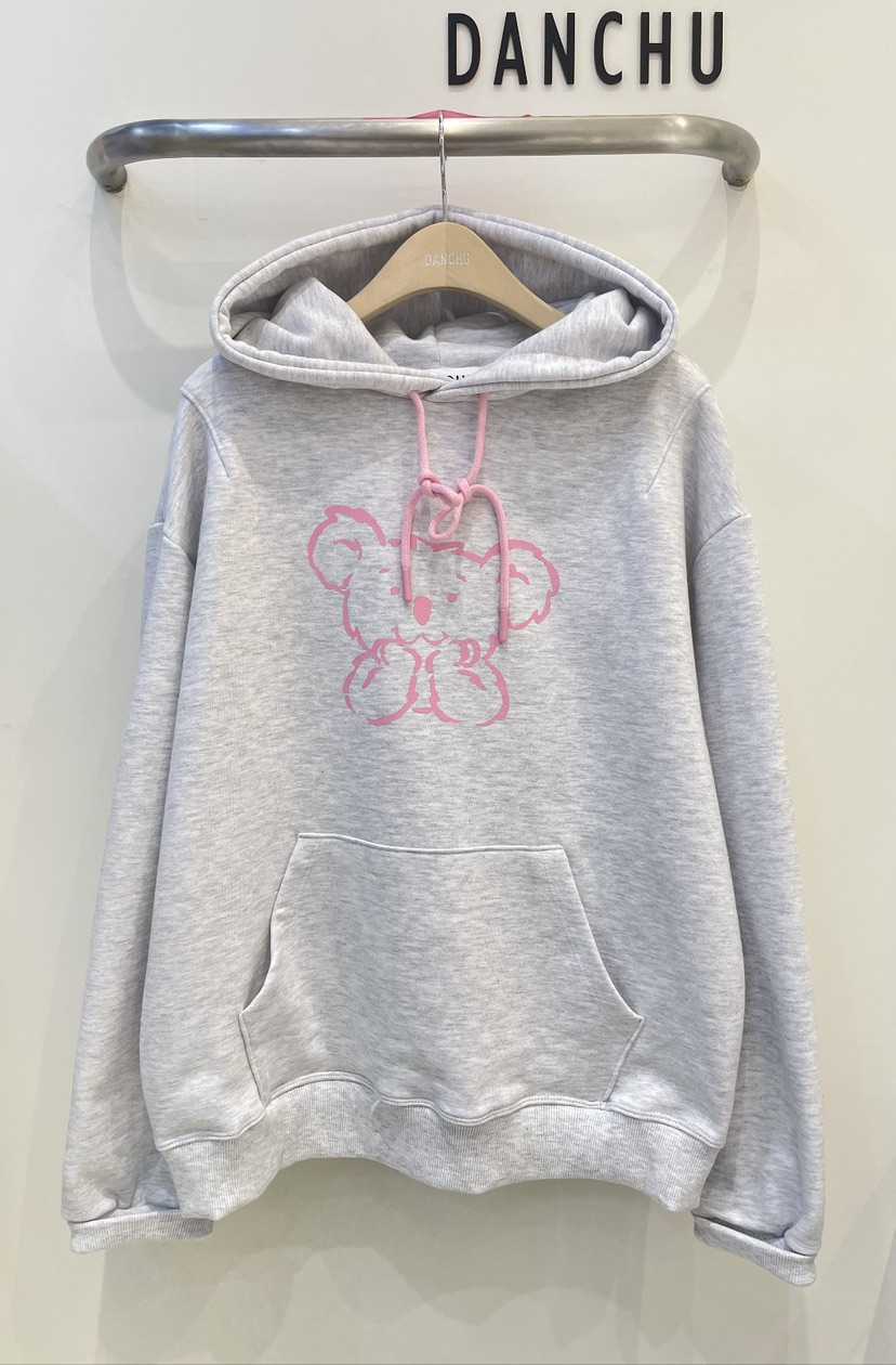 DANCHU東大門㊣代購女裝新品休閑時尚真品熱賣25秋冬衛衣兜帽DANCHU衛衣