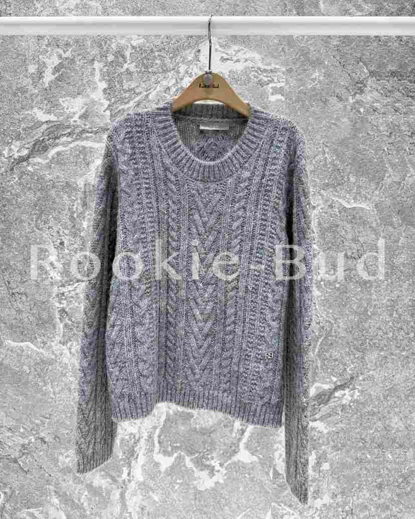 ROOKIE BUD東大門㊣實拍女士新款25秋冬休閑針織衫麻花針織ROOKIE BUD-L針織衫