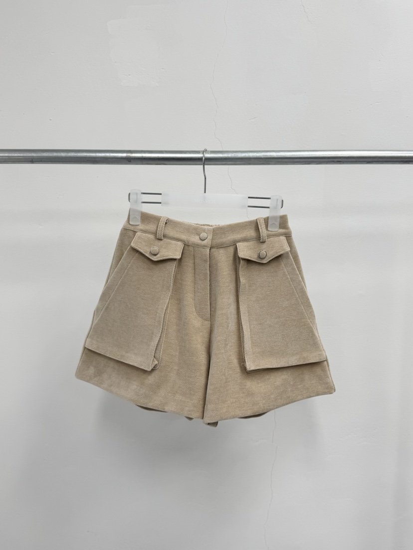 MOSMOS東大門㊣代購女士新品休閑推薦職業25秋冬真品時尚短褲MOSMOS短褲