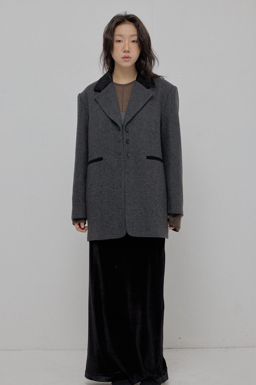 ATHEA東大門㊣代購女裝新品推薦時尚休閑職業25秋冬夾克羊毛ATHEA夾克