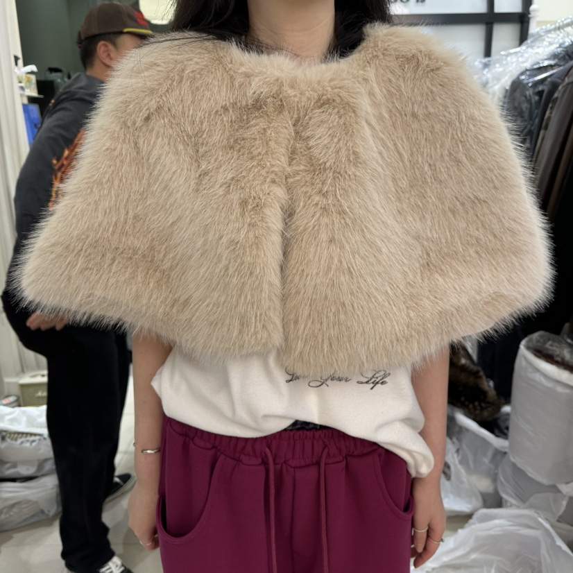 EGG IS東大門㊣實拍女裝新款職業推薦休閑人氣圍巾披肩斗篷EGG IS圍巾/披肩