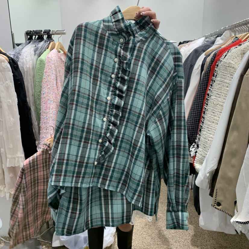 A東大門㊣代購女士新款25秋冬時尚熱賣推薦真品職業襯衫蕾絲衫A STORE襯衫/蕾絲衫