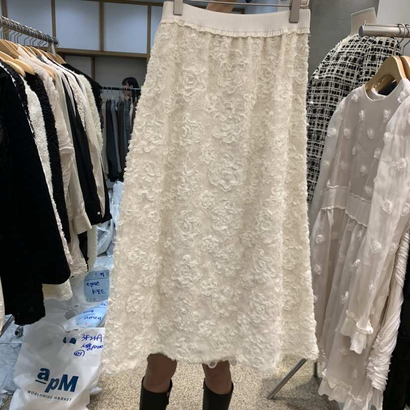 A東大門㊣實拍女裝新品人氣25秋冬真品時尚熱賣職業休閑長裙A STORE長裙