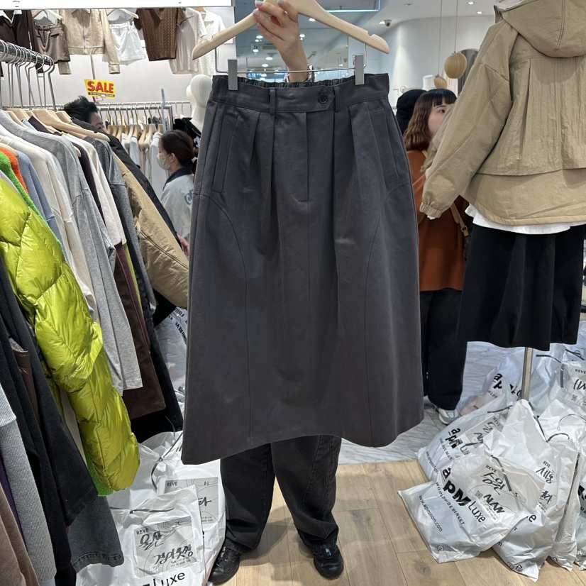 REVE-L韓國代購㊣女士新款熱賣真品職業推薦休閑人氣時尚長裙REVE-L長裙