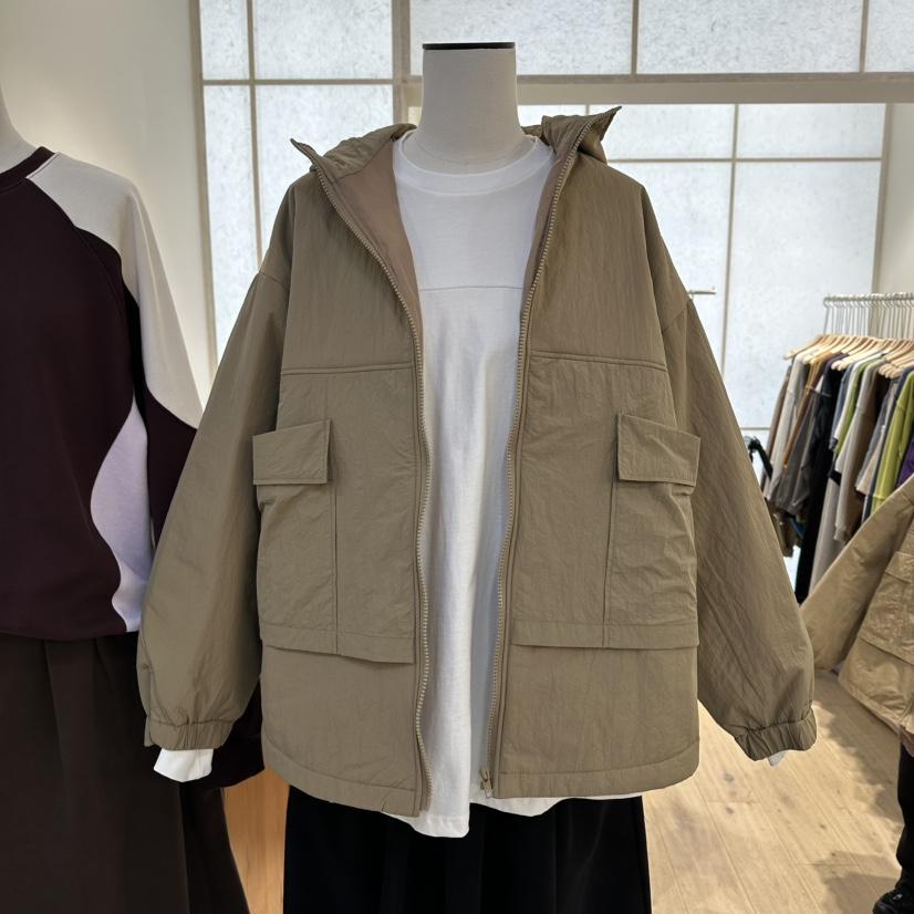 REVE-L韓國代購㊣女士新品25秋冬時尚推薦真品人氣夾克兜帽REVE-L夾克