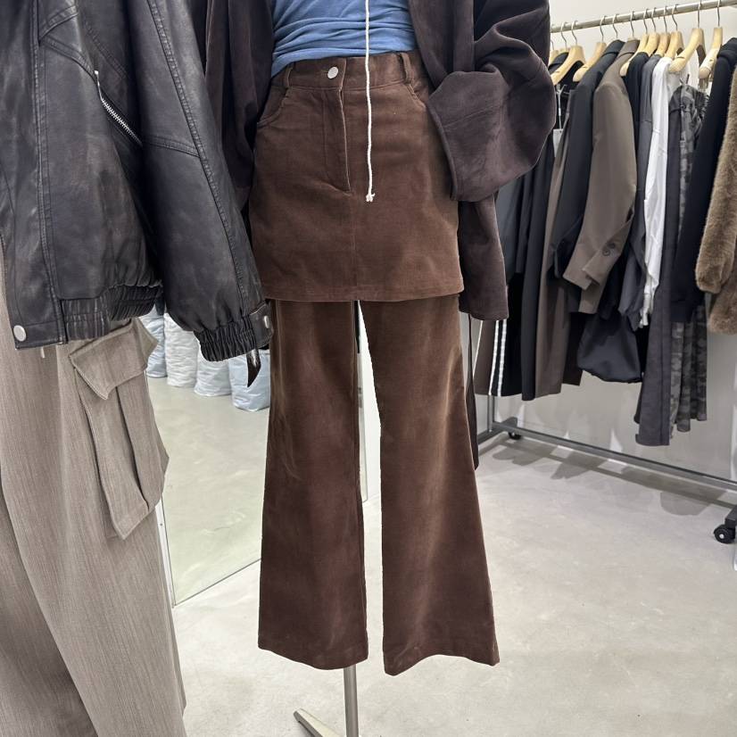 VIVEL東大門㊣實拍女裝新款休閑真品人氣職業時尚25秋冬裙褲VIVEL裙褲