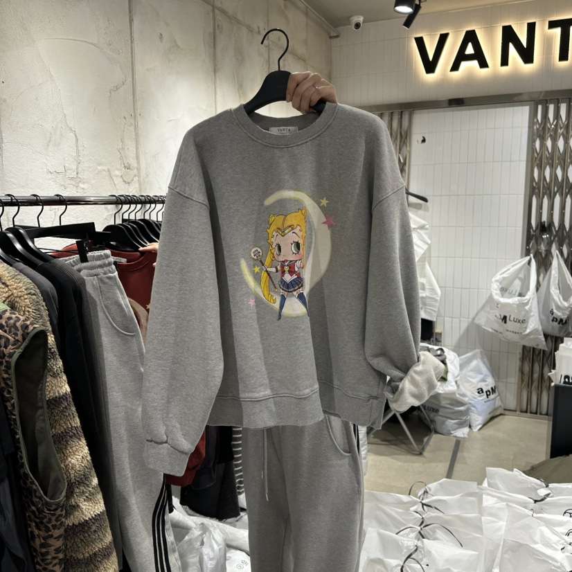 VANTA東大門㊣代購女士新品推薦休閑人氣職業25秋冬真品衛衣VANTA衛衣