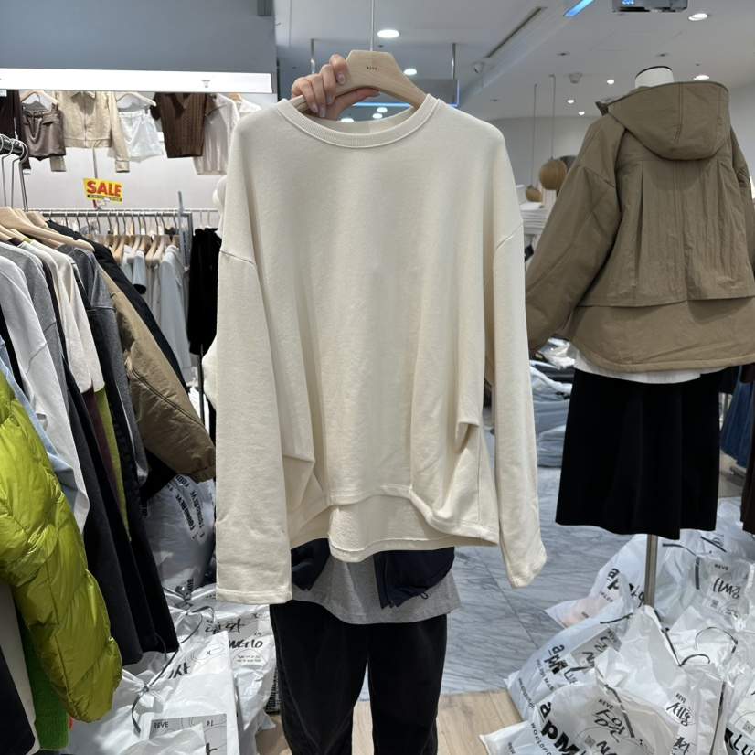 REVE-L東大門㊣代購女士新款真品職業熱賣25秋冬推薦人氣衛衣REVE-L衛衣