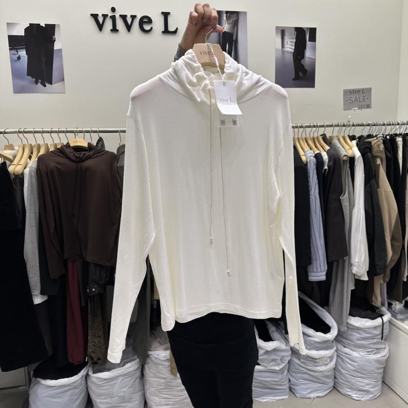 VIVEL東大門㊣實拍女裝新款職業時尚推薦25秋冬熱賣長袖T恤VIVEL長袖T恤